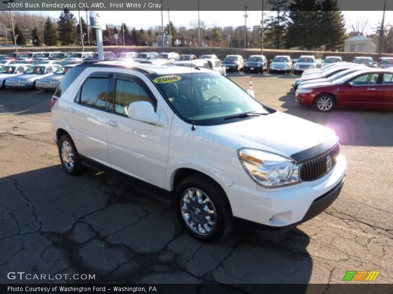 Frost White / Gray 2006 Buick Rendezvous CXL AWD