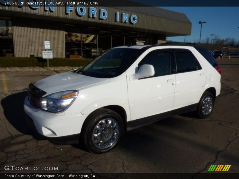 Frost White / Gray 2006 Buick Rendezvous CXL AWD