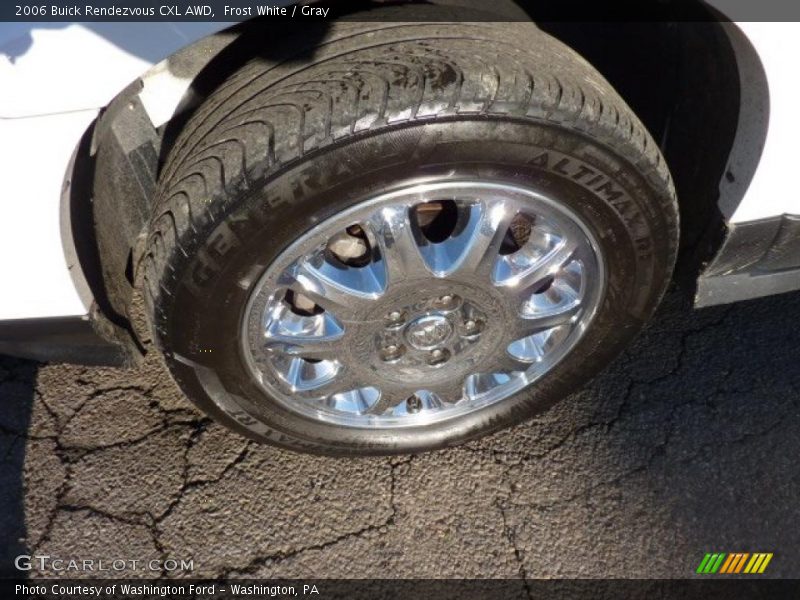 Frost White / Gray 2006 Buick Rendezvous CXL AWD