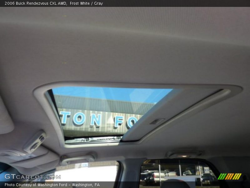 Frost White / Gray 2006 Buick Rendezvous CXL AWD