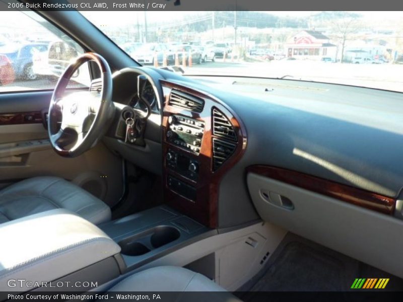 Frost White / Gray 2006 Buick Rendezvous CXL AWD