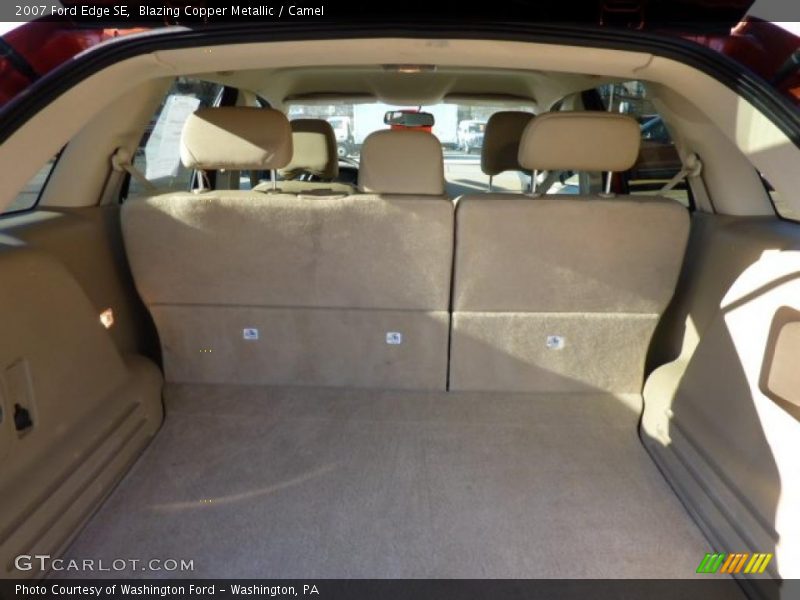 Blazing Copper Metallic / Camel 2007 Ford Edge SE