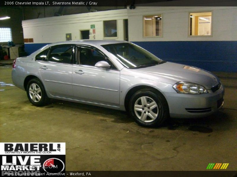 Silverstone Metallic / Gray 2006 Chevrolet Impala LT