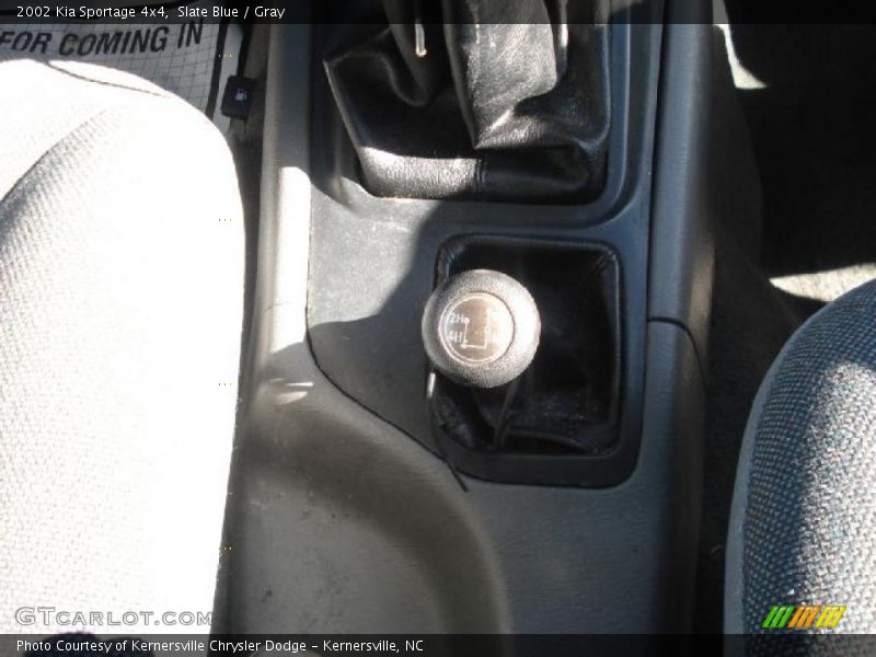 Slate Blue / Gray 2002 Kia Sportage 4x4