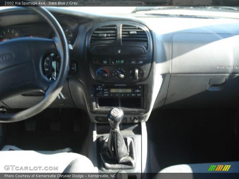 Slate Blue / Gray 2002 Kia Sportage 4x4