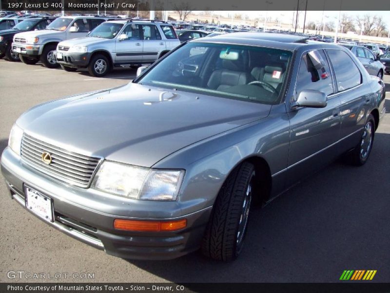 Moonstone Pearl / Gray 1997 Lexus LS 400