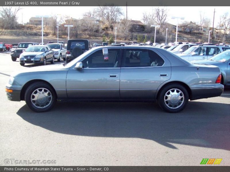 Moonstone Pearl / Gray 1997 Lexus LS 400
