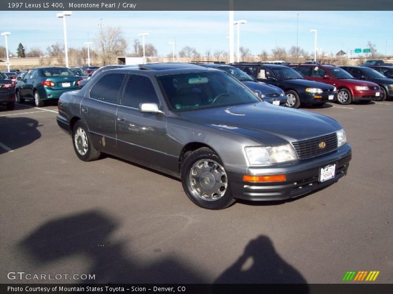 Moonstone Pearl / Gray 1997 Lexus LS 400
