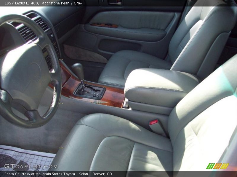 Moonstone Pearl / Gray 1997 Lexus LS 400