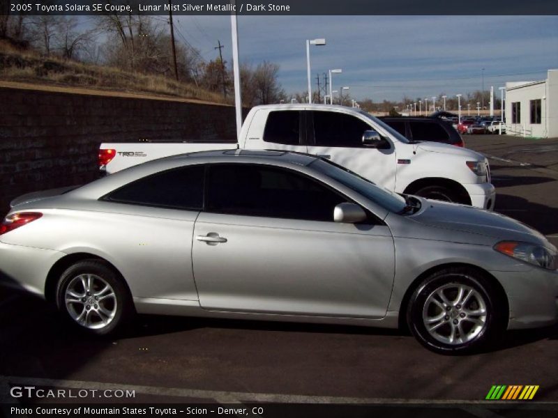 Lunar Mist Silver Metallic / Dark Stone 2005 Toyota Solara SE Coupe