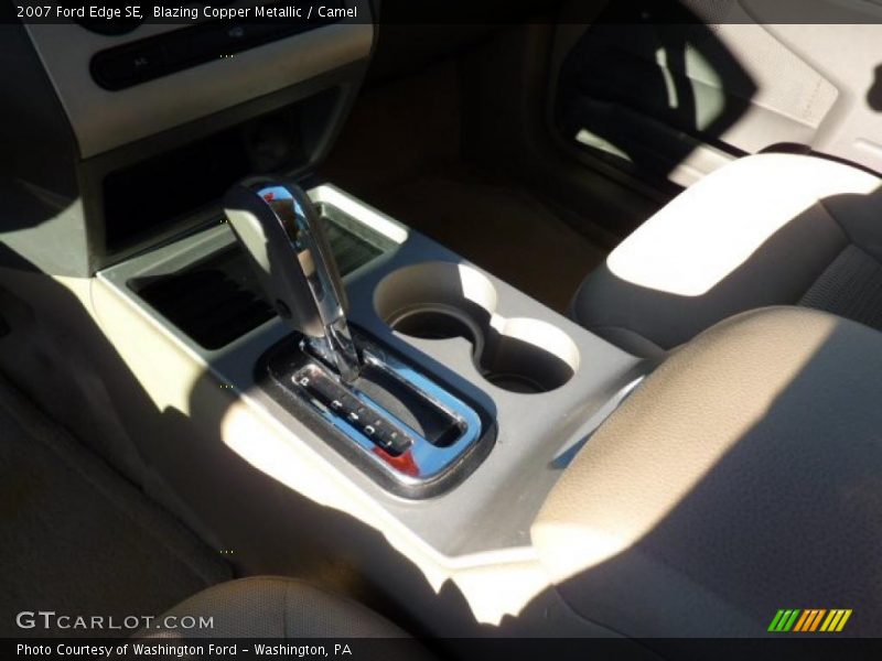 Blazing Copper Metallic / Camel 2007 Ford Edge SE