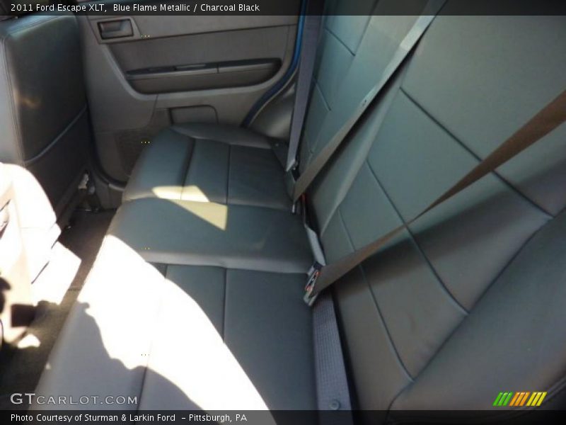 Blue Flame Metallic / Charcoal Black 2011 Ford Escape XLT