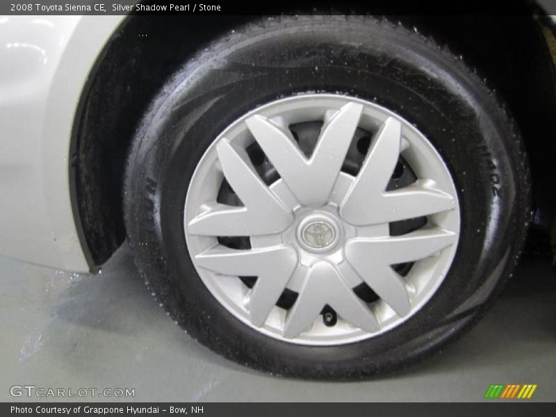 Silver Shadow Pearl / Stone 2008 Toyota Sienna CE