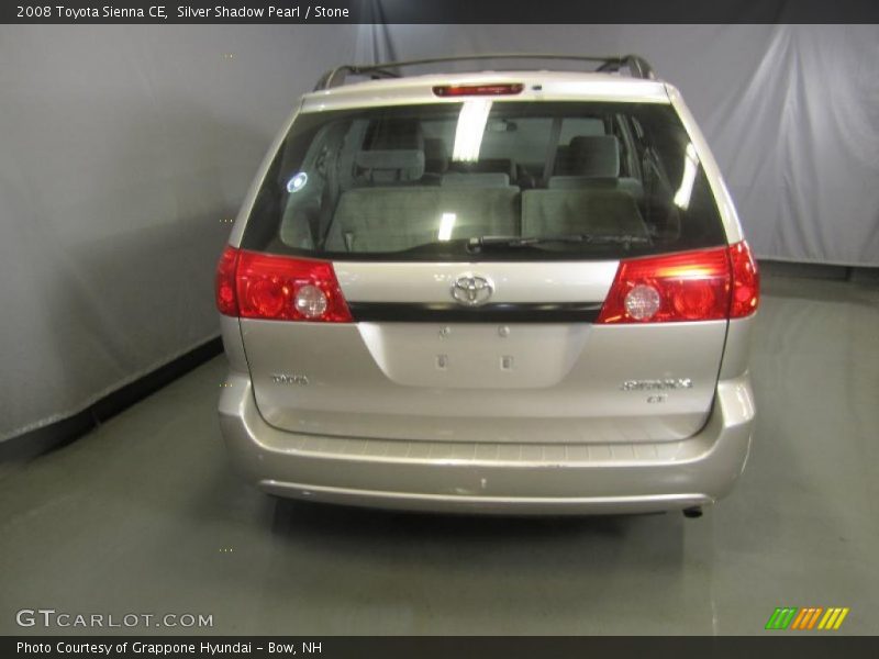 Silver Shadow Pearl / Stone 2008 Toyota Sienna CE