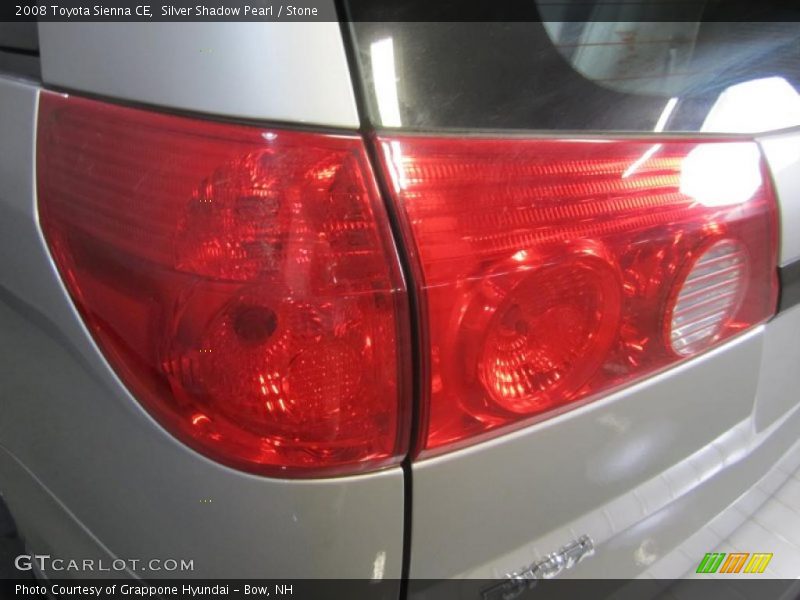 Silver Shadow Pearl / Stone 2008 Toyota Sienna CE