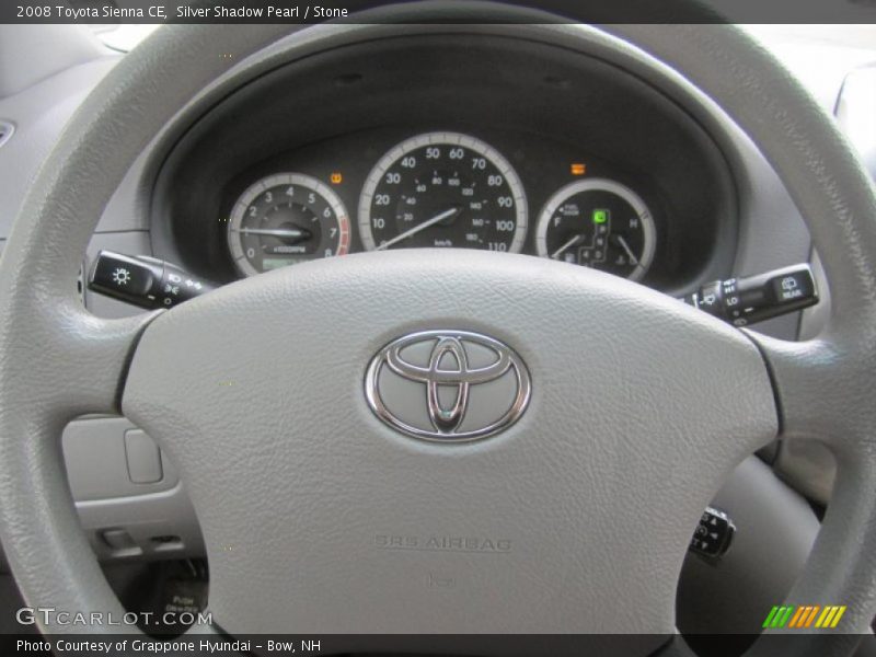 Silver Shadow Pearl / Stone 2008 Toyota Sienna CE