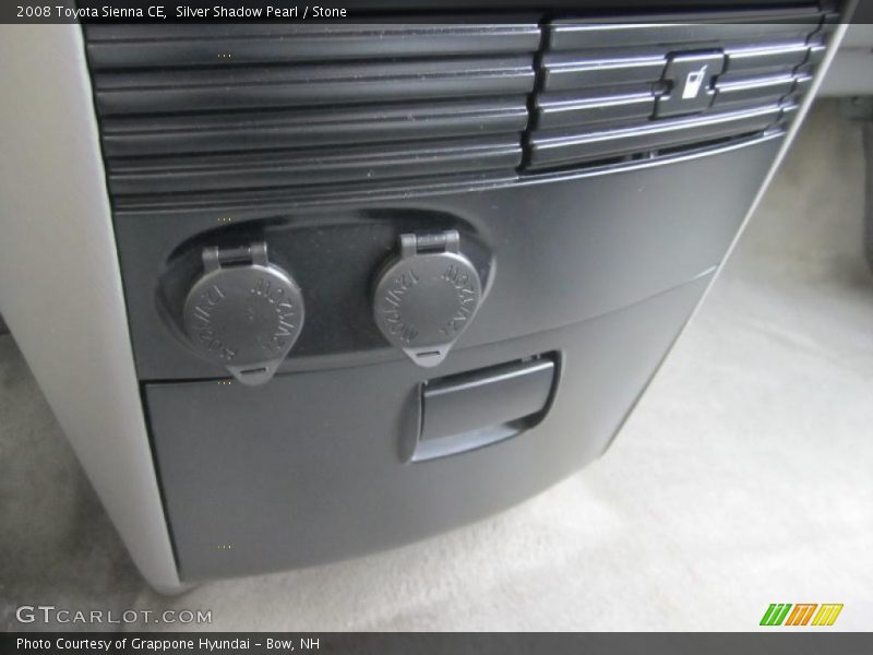 Silver Shadow Pearl / Stone 2008 Toyota Sienna CE