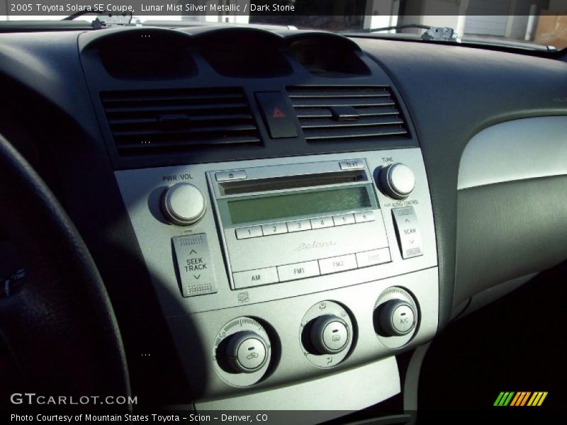 Lunar Mist Silver Metallic / Dark Stone 2005 Toyota Solara SE Coupe