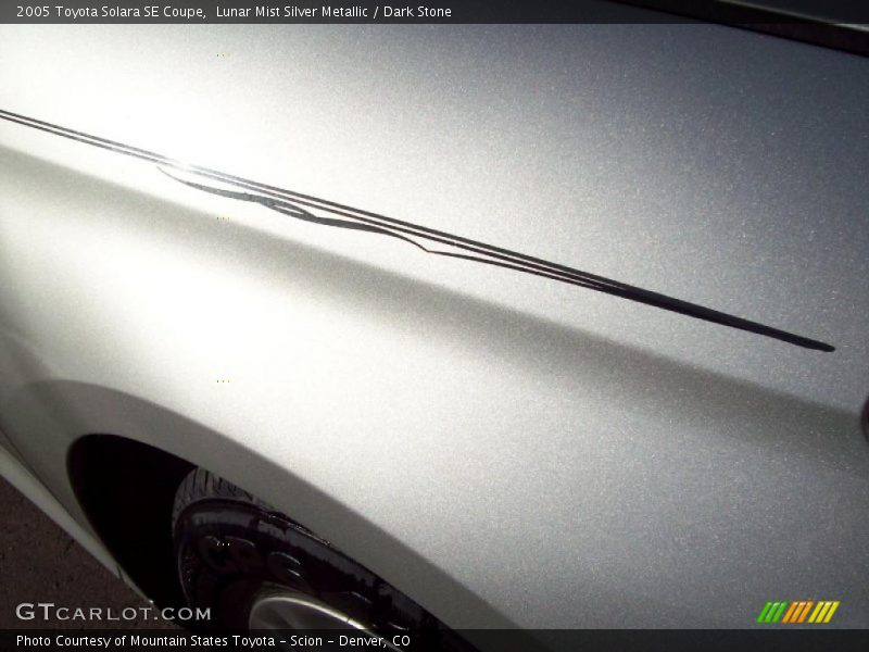 Lunar Mist Silver Metallic / Dark Stone 2005 Toyota Solara SE Coupe