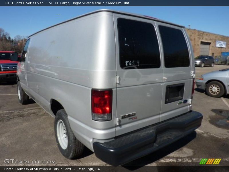 Ingot Silver Metallic / Medium Flint 2011 Ford E Series Van E150 XL Cargo