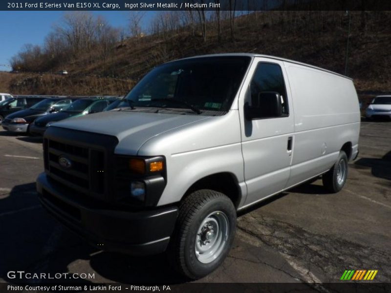 Ingot Silver Metallic / Medium Flint 2011 Ford E Series Van E150 XL Cargo