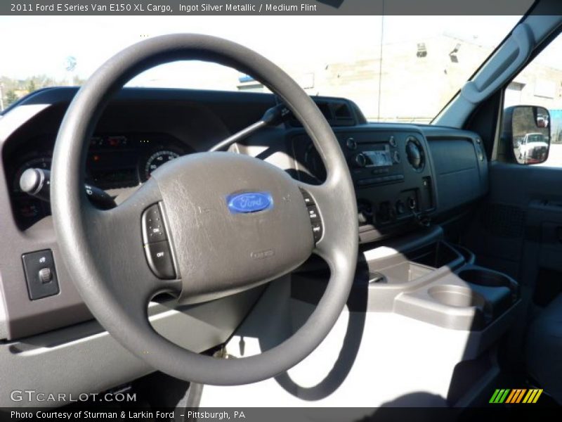 Ingot Silver Metallic / Medium Flint 2011 Ford E Series Van E150 XL Cargo