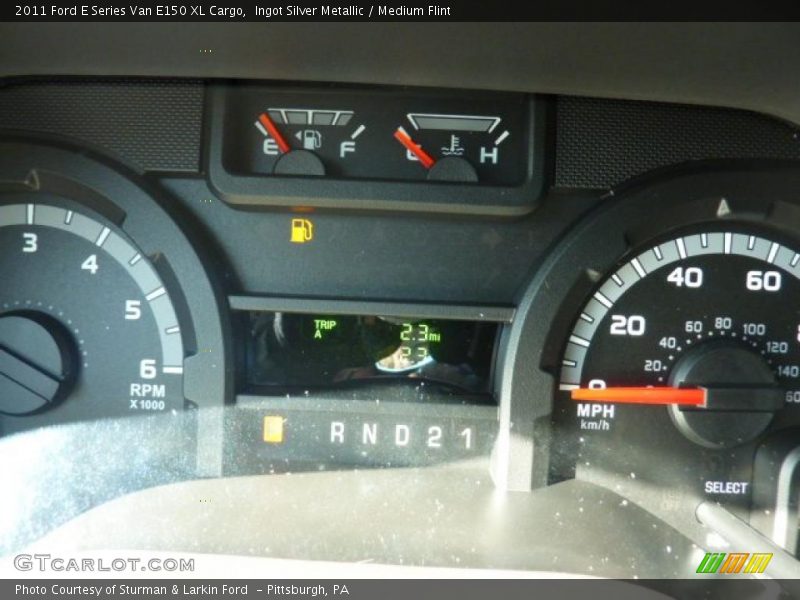 Ingot Silver Metallic / Medium Flint 2011 Ford E Series Van E150 XL Cargo
