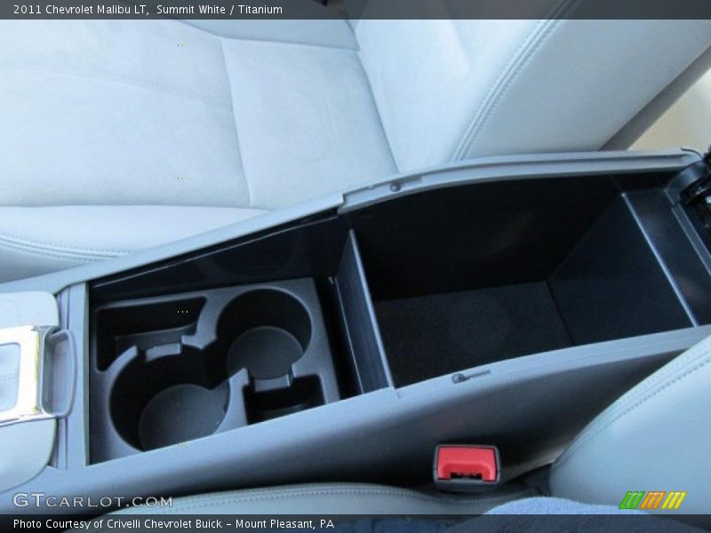 Summit White / Titanium 2011 Chevrolet Malibu LT