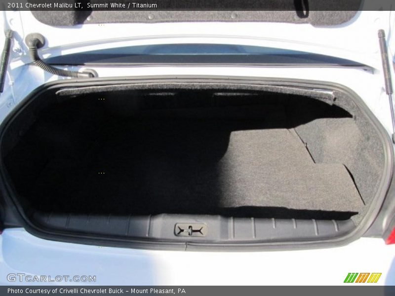 Summit White / Titanium 2011 Chevrolet Malibu LT
