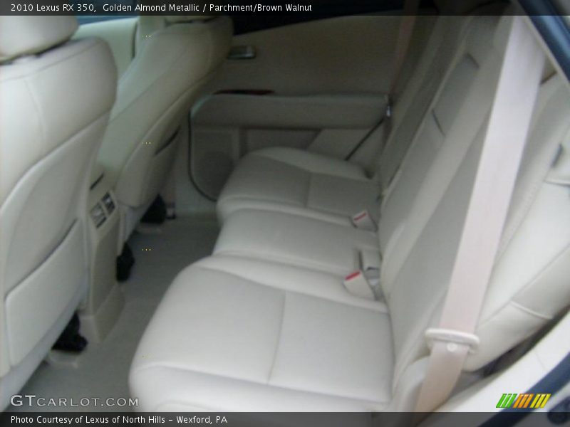 Golden Almond Metallic / Parchment/Brown Walnut 2010 Lexus RX 350