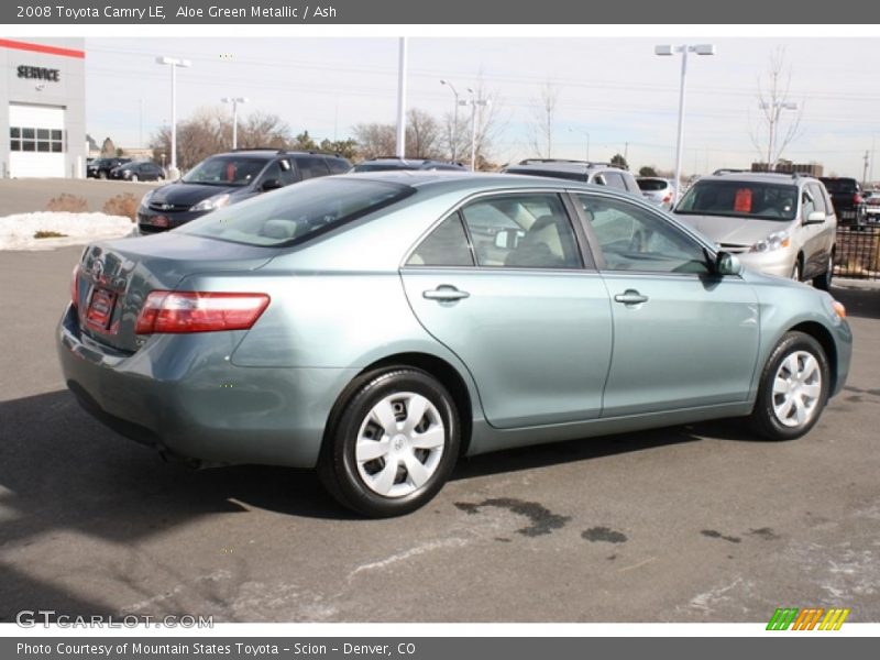 Aloe Green Metallic / Ash 2008 Toyota Camry LE