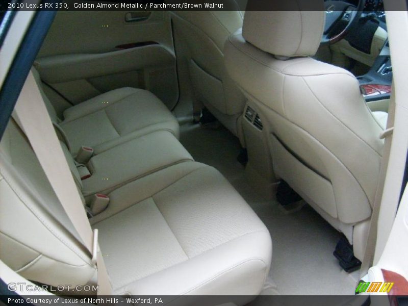 Golden Almond Metallic / Parchment/Brown Walnut 2010 Lexus RX 350