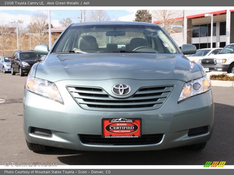 Aloe Green Metallic / Ash 2008 Toyota Camry LE