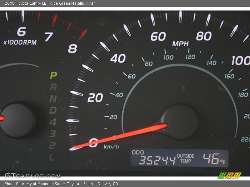 Aloe Green Metallic / Ash 2008 Toyota Camry LE