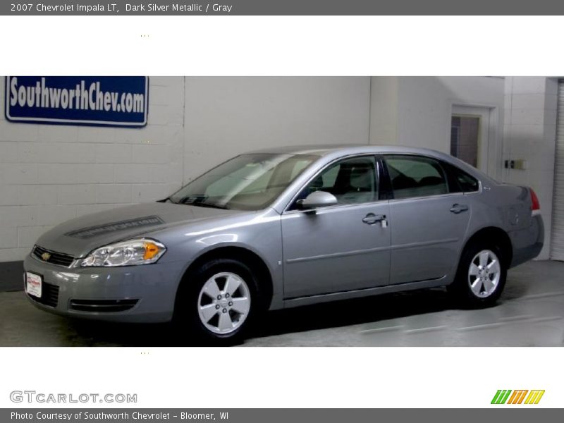 Dark Silver Metallic / Gray 2007 Chevrolet Impala LT