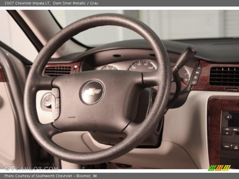 Dark Silver Metallic / Gray 2007 Chevrolet Impala LT