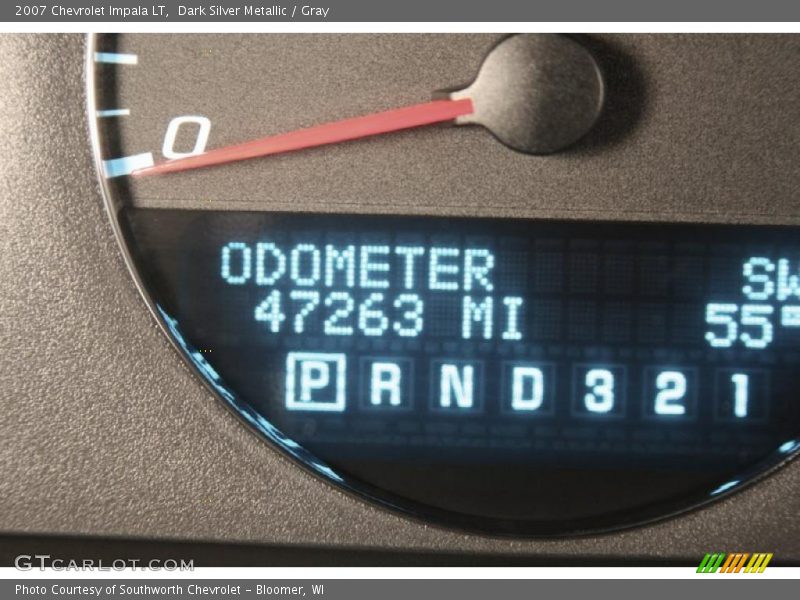 Dark Silver Metallic / Gray 2007 Chevrolet Impala LT