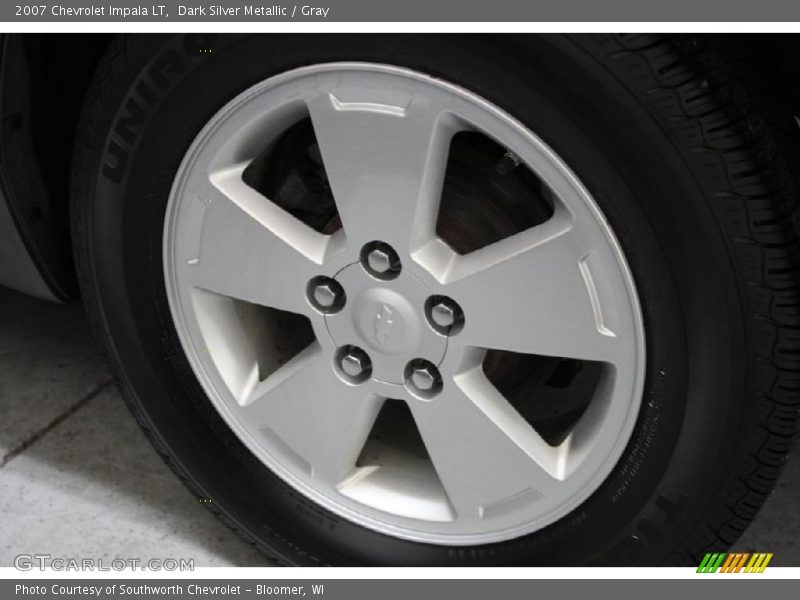 Dark Silver Metallic / Gray 2007 Chevrolet Impala LT