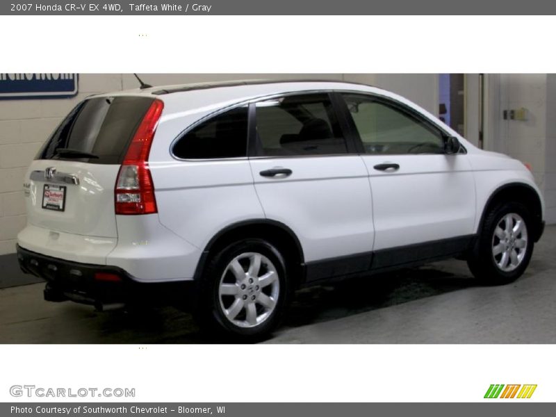 Taffeta White / Gray 2007 Honda CR-V EX 4WD