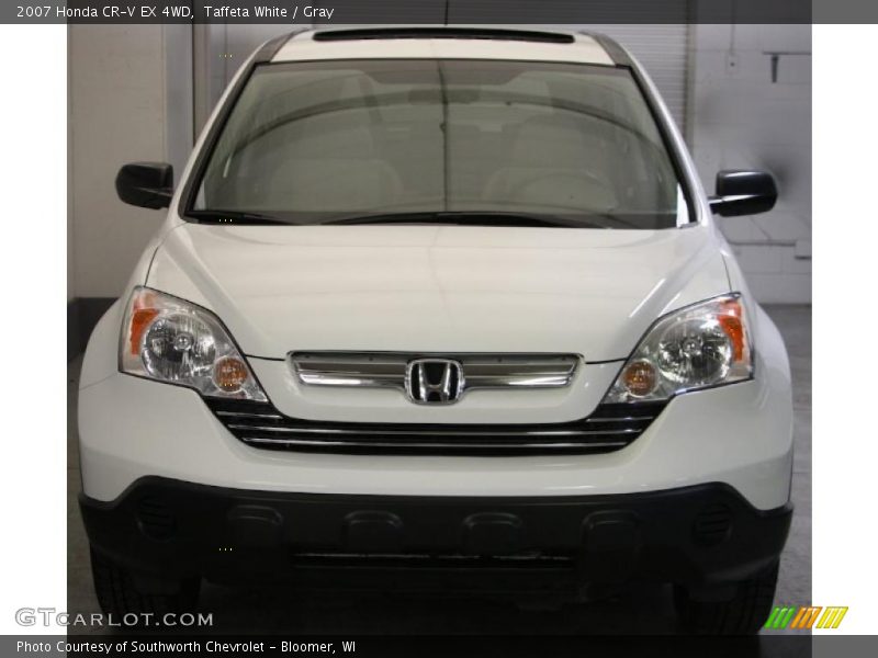 Taffeta White / Gray 2007 Honda CR-V EX 4WD