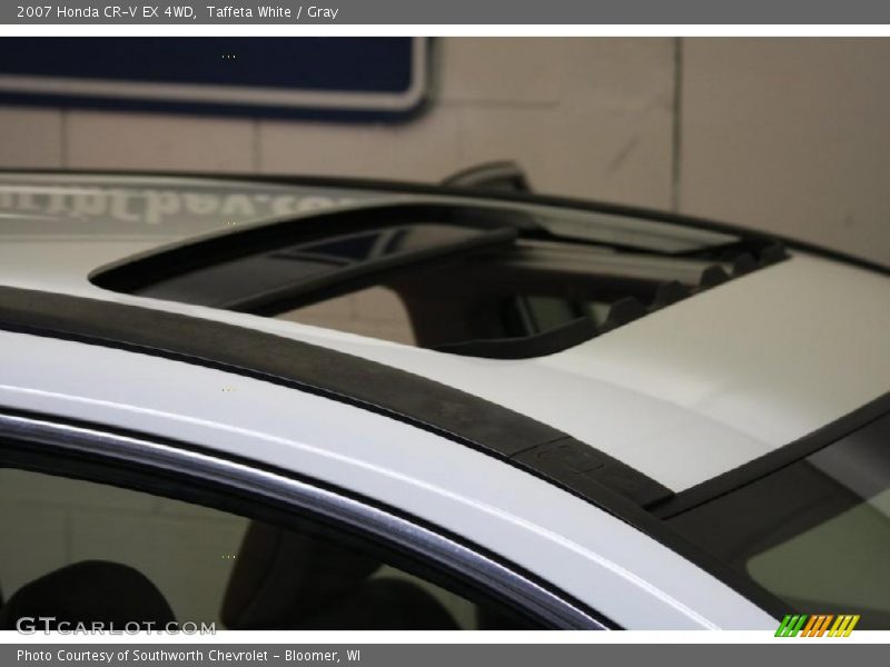Taffeta White / Gray 2007 Honda CR-V EX 4WD