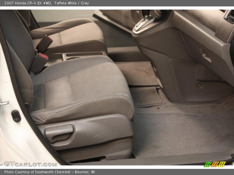Taffeta White / Gray 2007 Honda CR-V EX 4WD
