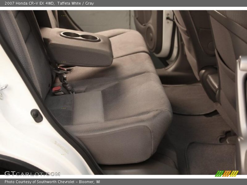 Taffeta White / Gray 2007 Honda CR-V EX 4WD