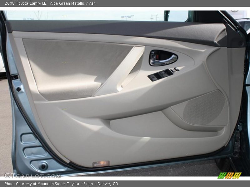 Aloe Green Metallic / Ash 2008 Toyota Camry LE