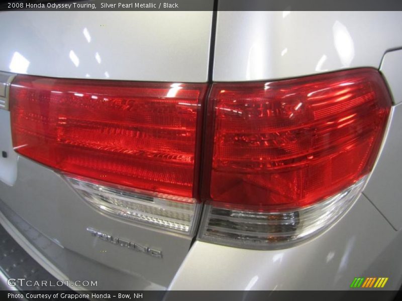Silver Pearl Metallic / Black 2008 Honda Odyssey Touring