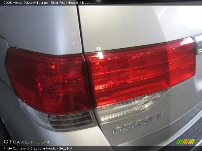 Silver Pearl Metallic / Black 2008 Honda Odyssey Touring