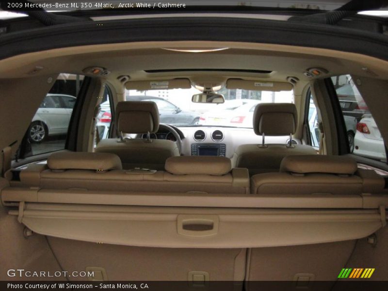 Arctic White / Cashmere 2009 Mercedes-Benz ML 350 4Matic