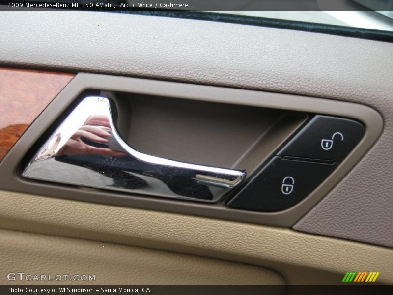 Arctic White / Cashmere 2009 Mercedes-Benz ML 350 4Matic