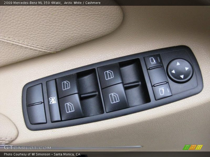 Arctic White / Cashmere 2009 Mercedes-Benz ML 350 4Matic