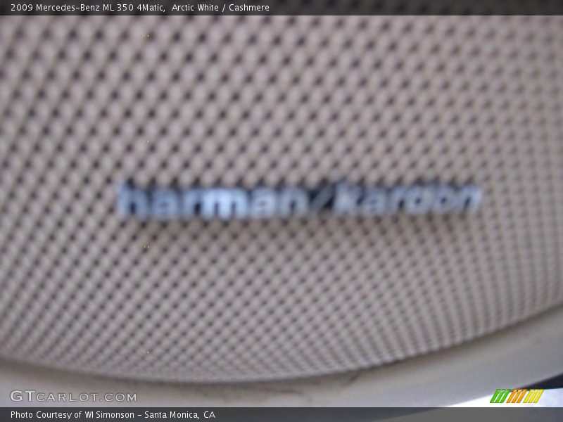 Arctic White / Cashmere 2009 Mercedes-Benz ML 350 4Matic